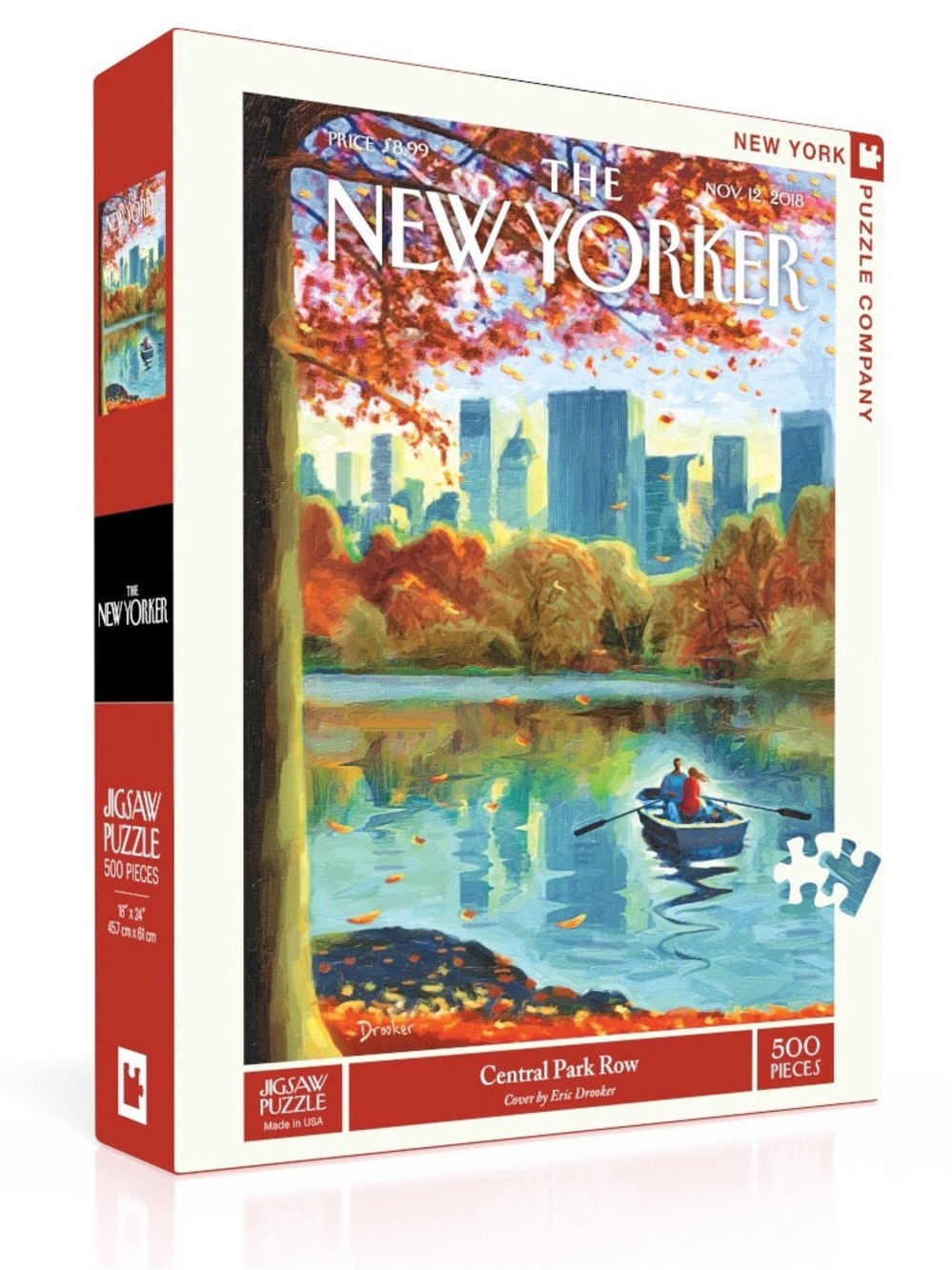New Yorker Central Park Row 500 Piece Puzzle